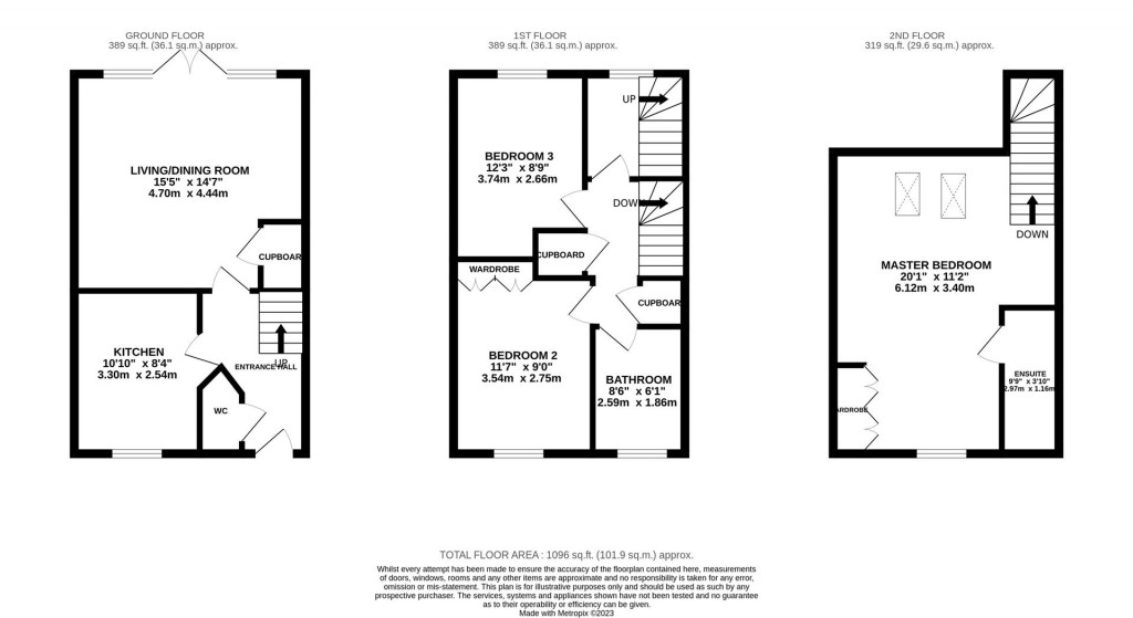 Floorplans For Claydon Avenue, Barton Seagrave, Kettering