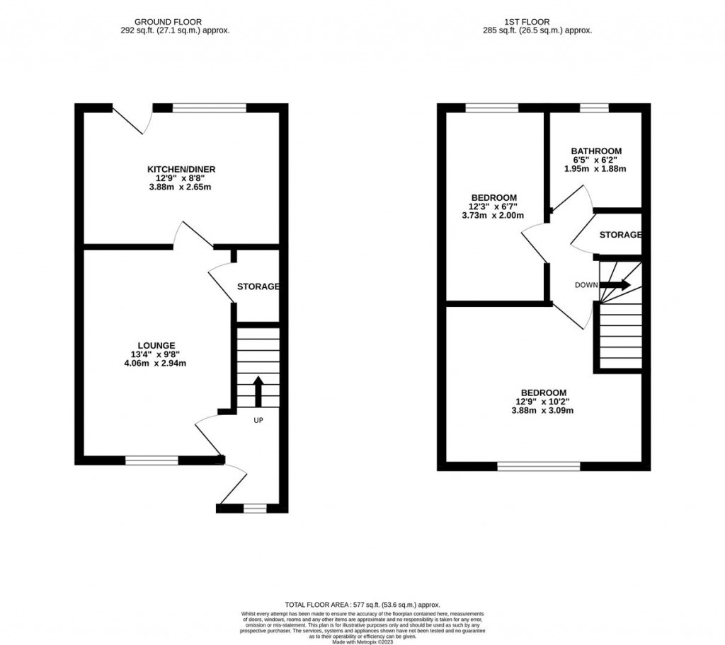 Floorplans For Brambleside, Kettering