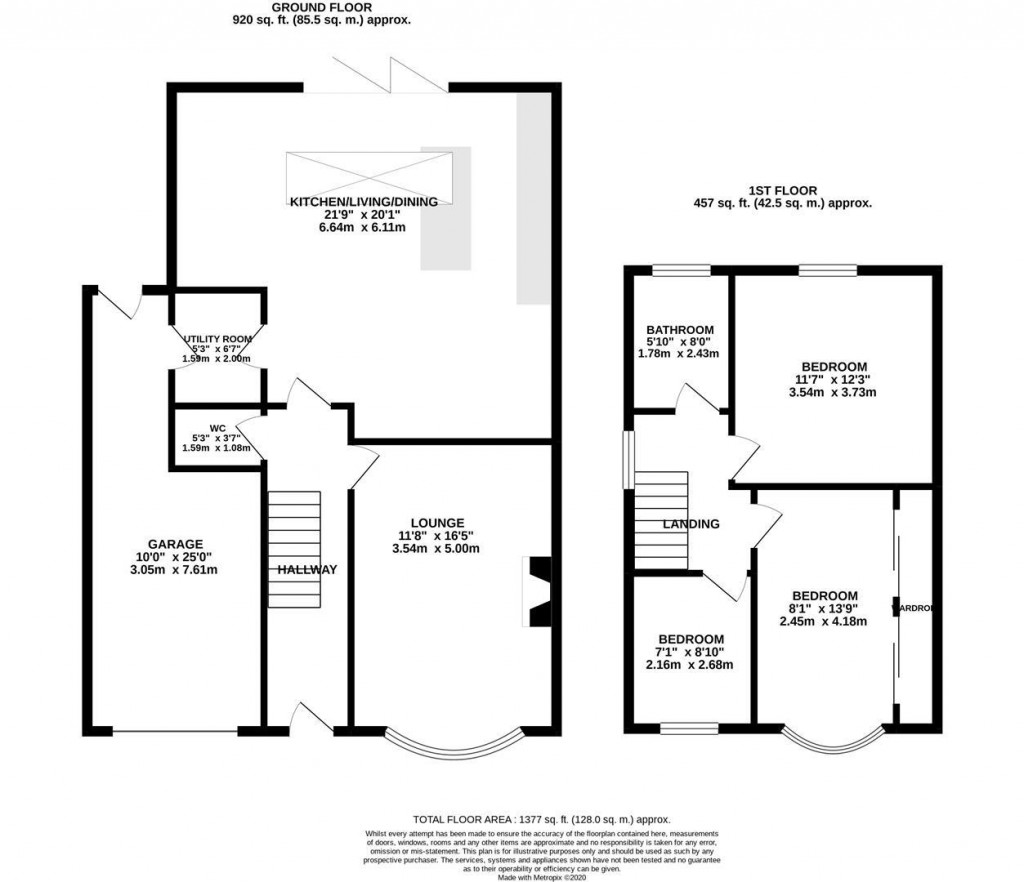 Floorplans For Corby Road, Weldon, Corby