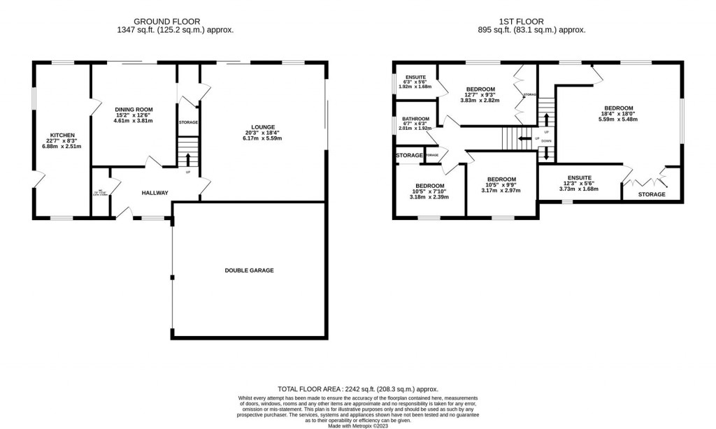 Floorplans For The Gardens, East Carlton, Market Harborough