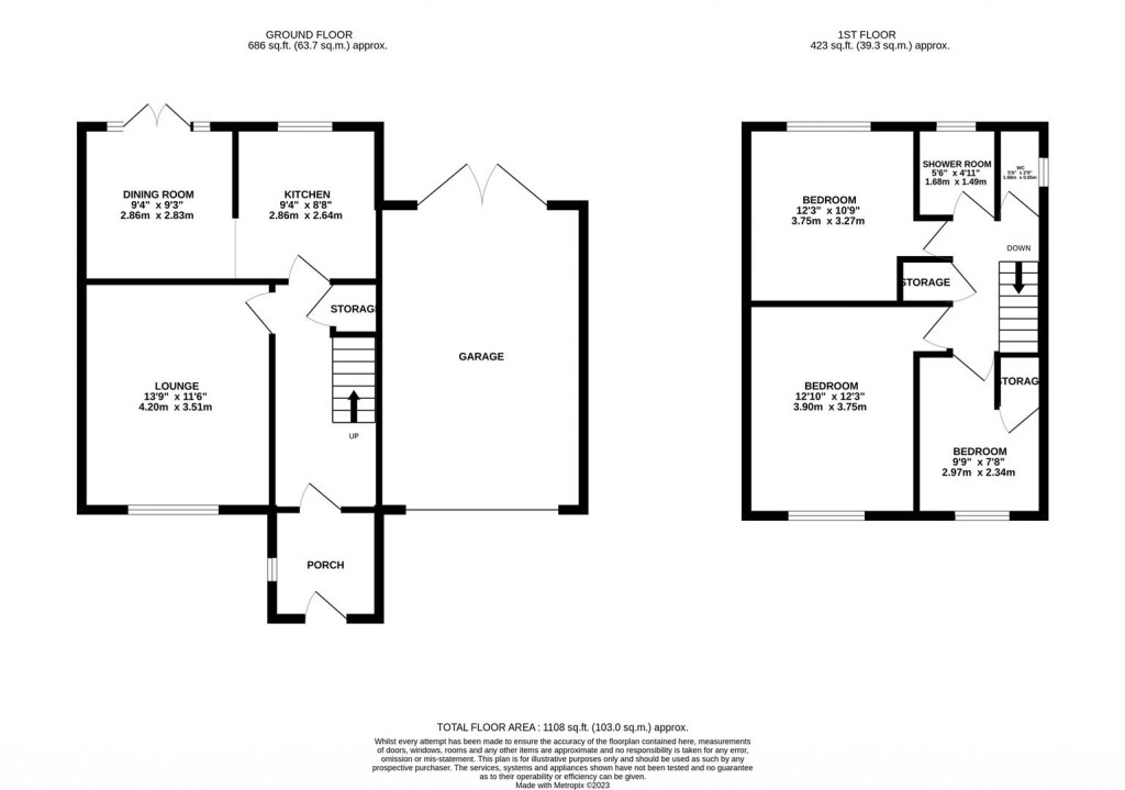 Floorplans For Deeble Road, Kettering