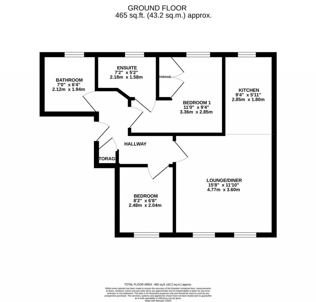 Floorplans For Clover Field, Northampton
