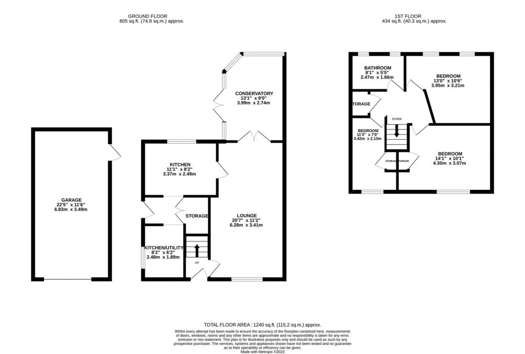Floorplans For Willow Lane, Stanion, Kettering