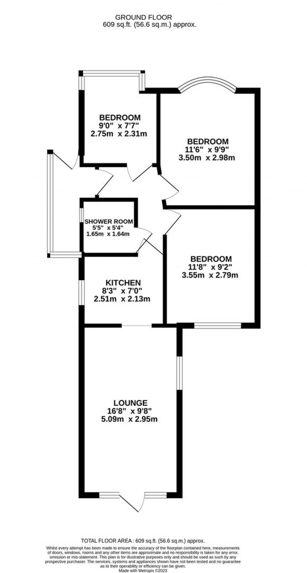 Floorplans For Greville Avenue, Northampton