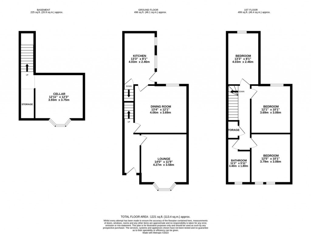Floorplans For Logan Street, Market Harborough