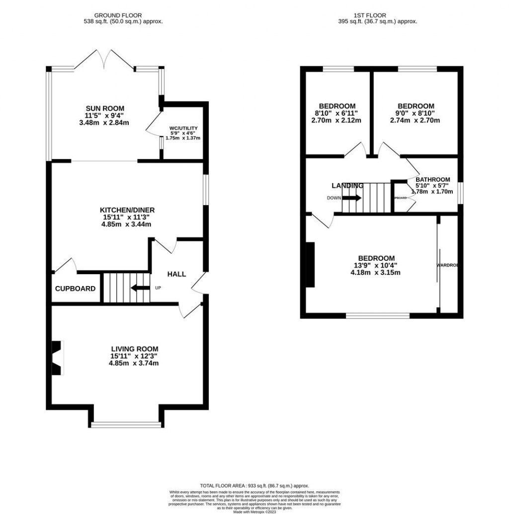 Floorplans For Hazel Road, Kettering