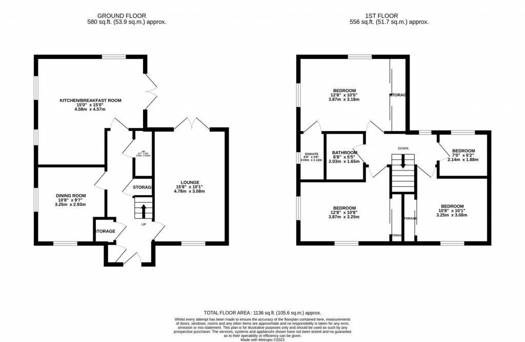 Floorplans For Livingstone Road, Corby