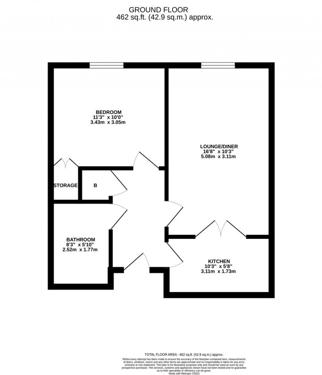 Floorplans For George Street, Kettering
