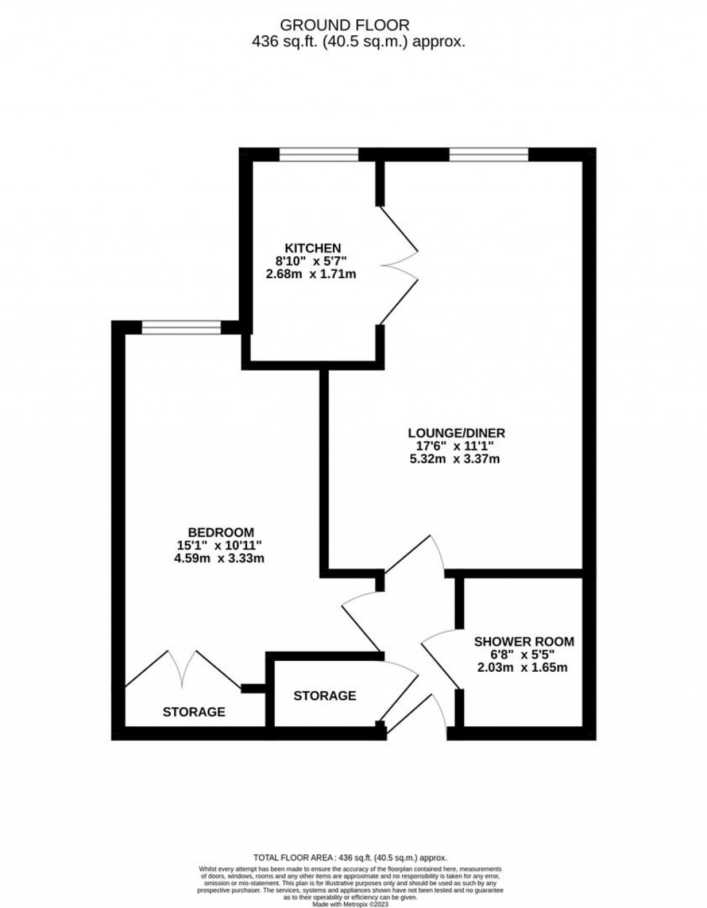 Floorplans For Marshall Court, Market Harborough