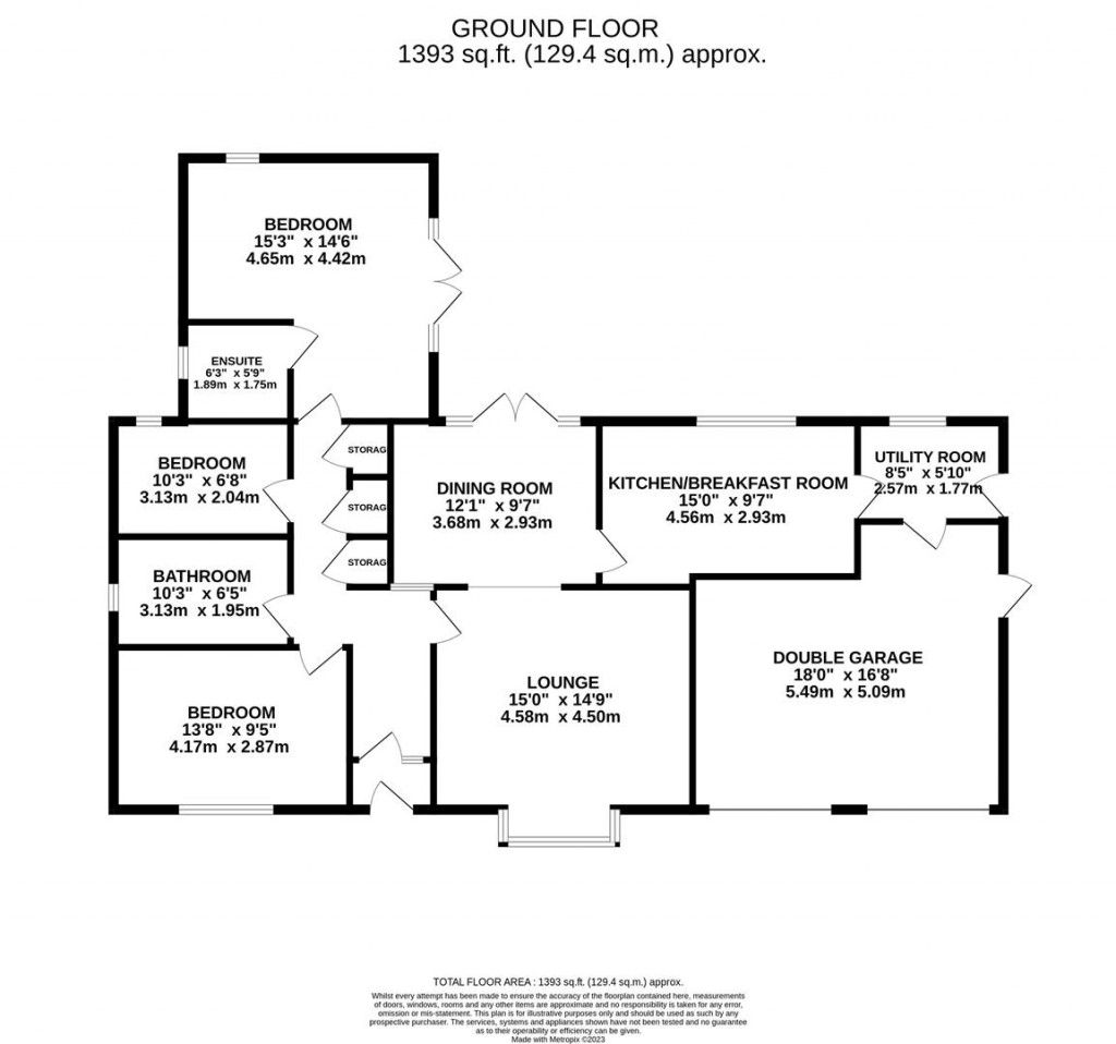 Floorplans For Chapel Close, Great Addington