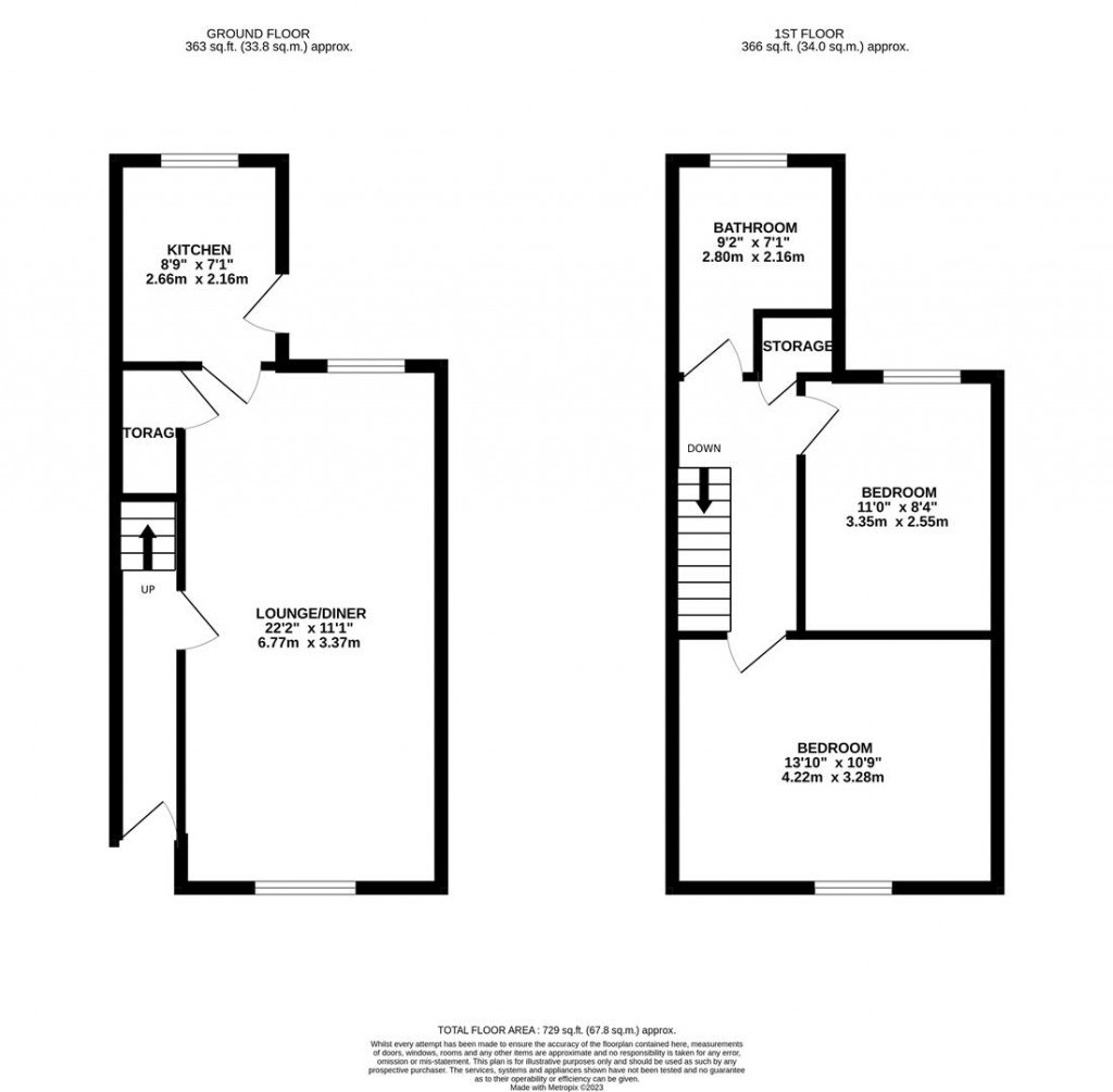 Floorplans For Sandhill Road, Northampton