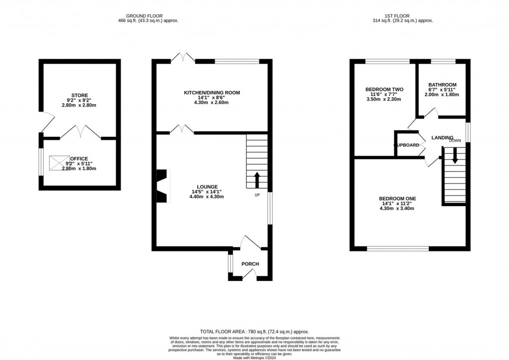 Floorplans For Rutland Walk, Market Harborough