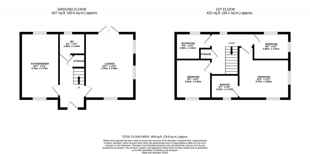 Floorplans For Slate Drive, Kettering