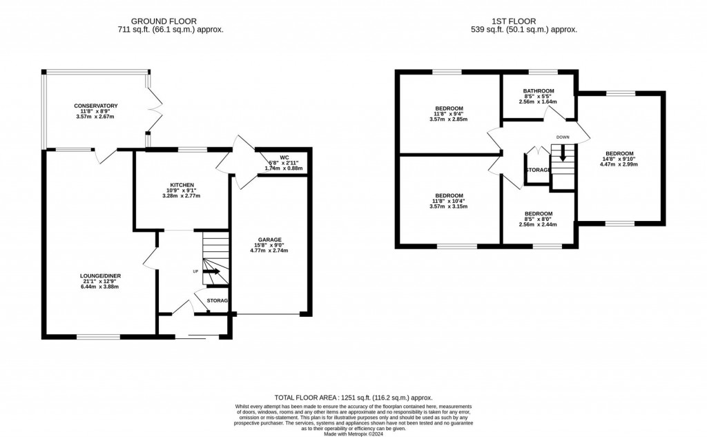 Floorplans For St. Johns Road, Kettering