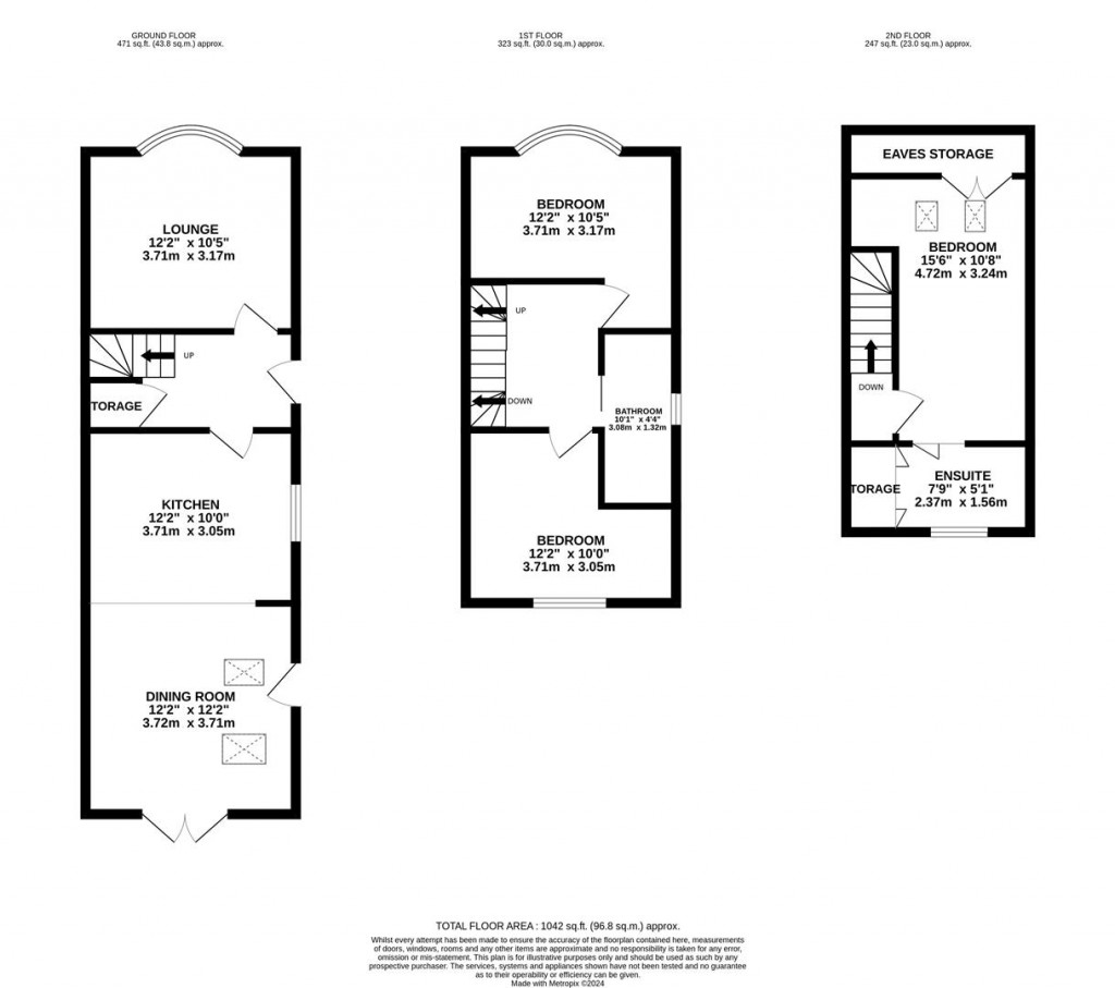 Floorplans For Burns Road, Kettering