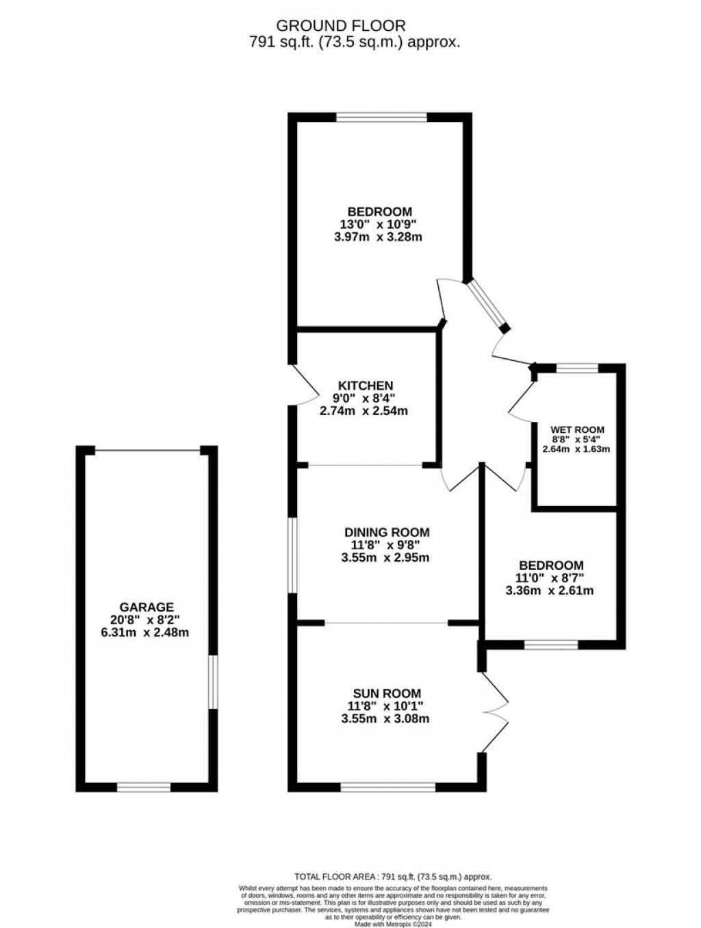 Floorplans For Scott Road, Wellingborough