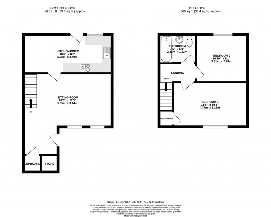 Floorplans For Willow Close, Uppingham, Oakham