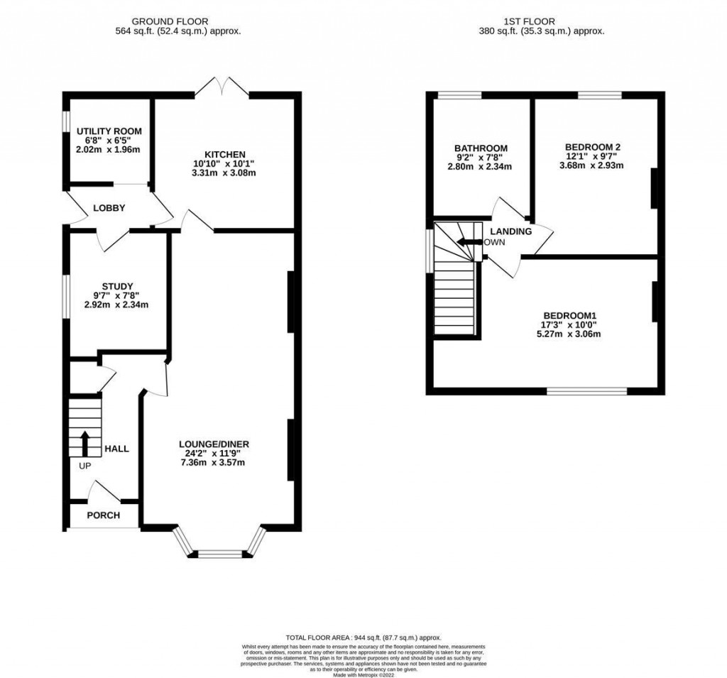Floorplans For Greening Road, Rothwell