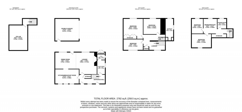 Floorplans For Oddfellows Hall, High Street, Weldon