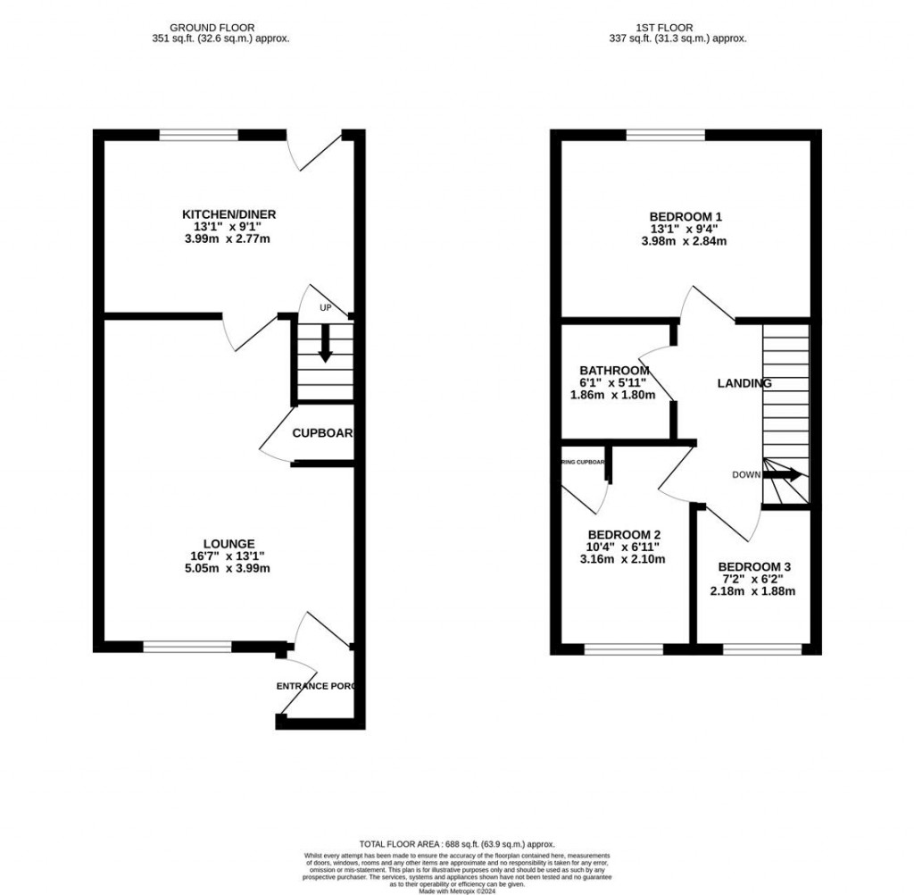 Floorplans For Saxon Rise, Irchester
