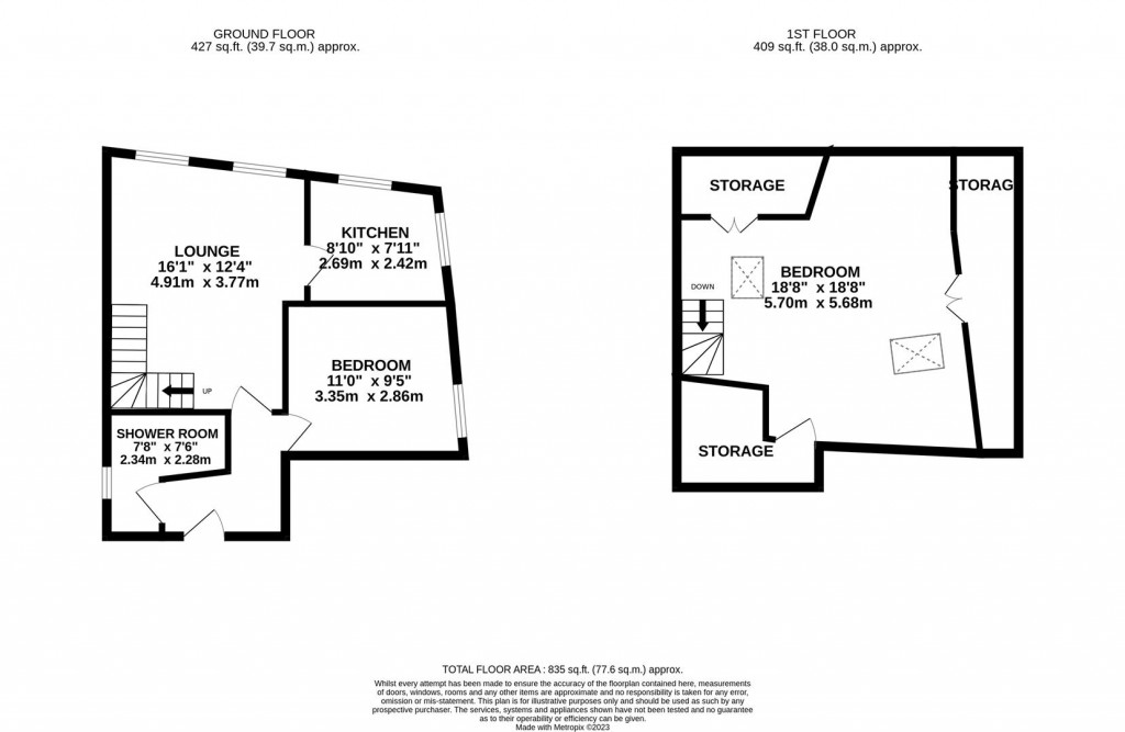 Floorplans For Sarjeant Court, Rothwell, Kettering
