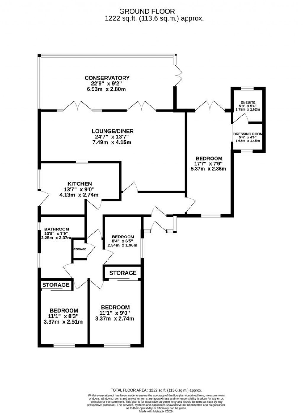 Floorplans For Fishers Close, Northampton