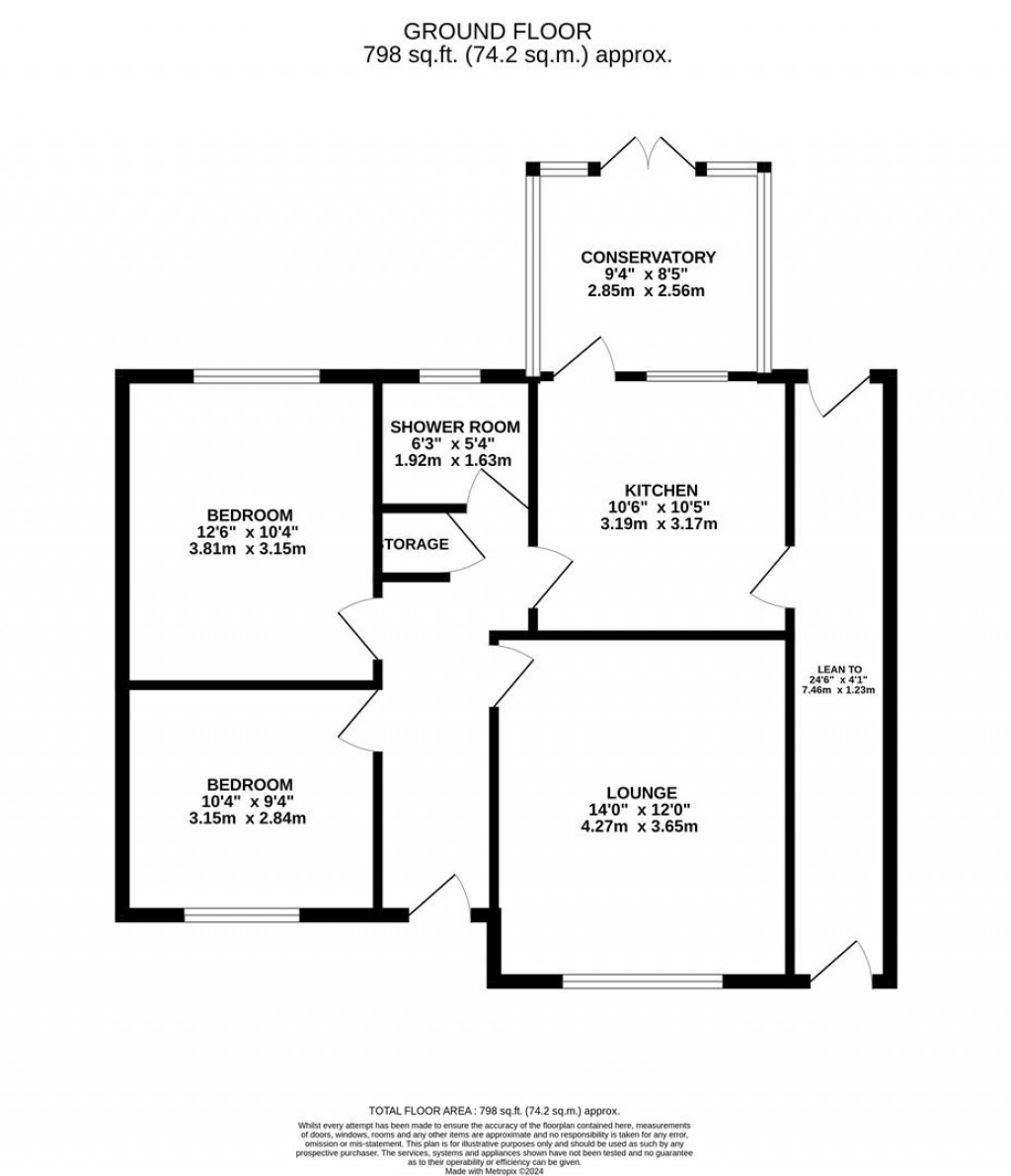 Floorplans For Liddington Way, Northampton