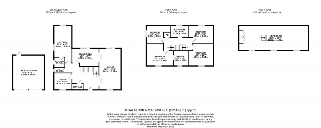 Floorplans For Nobold Court, Clipston, Market Harborough
