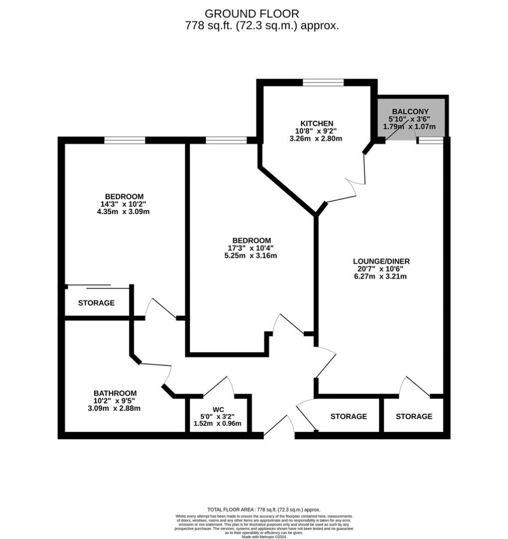 Floorplans For Welford Road, Northampton