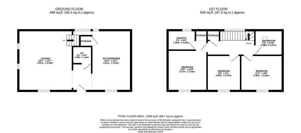 Floorplans For Great Addington, Kettering