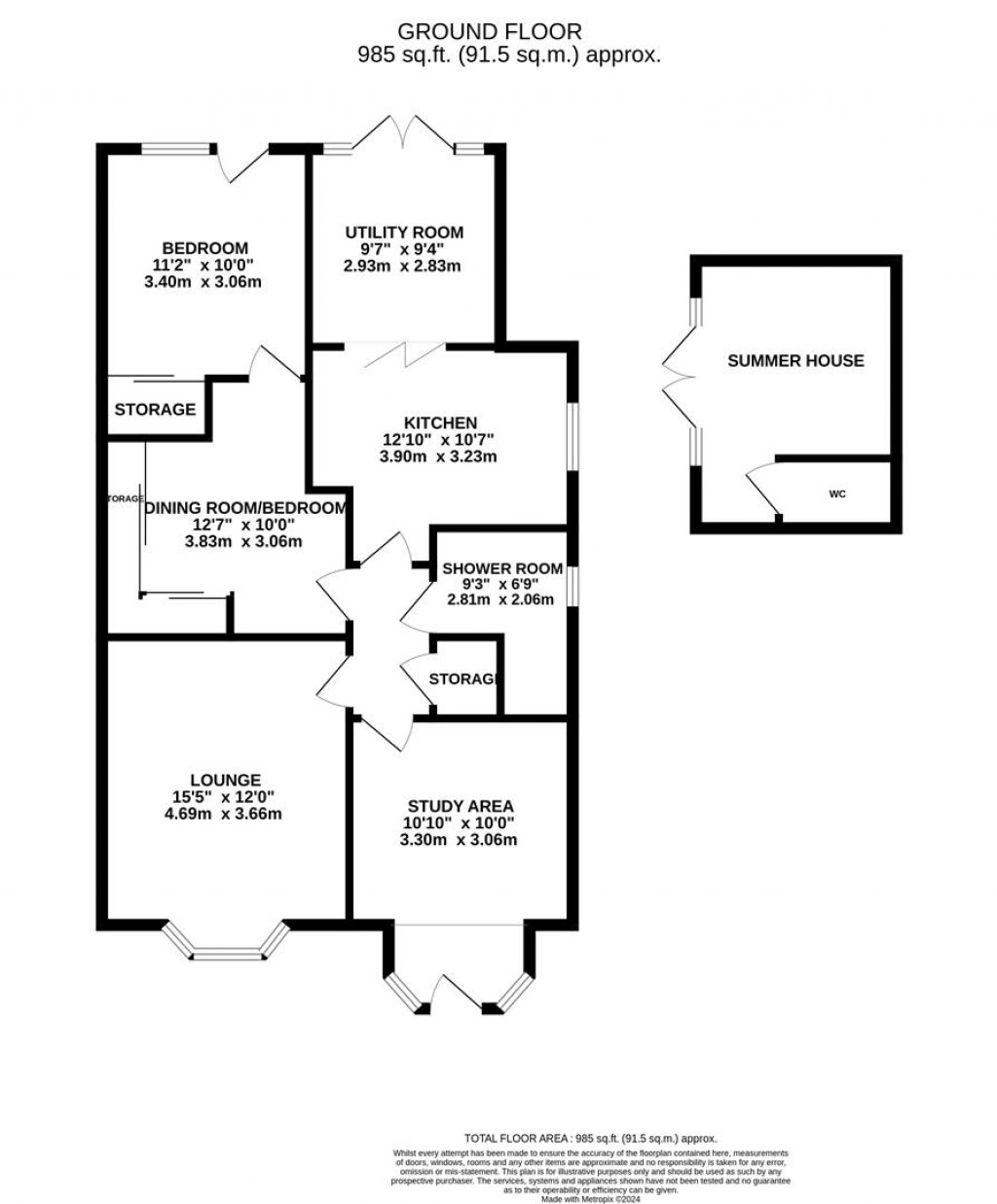 Floorplans For Alfred Street, Stanwick