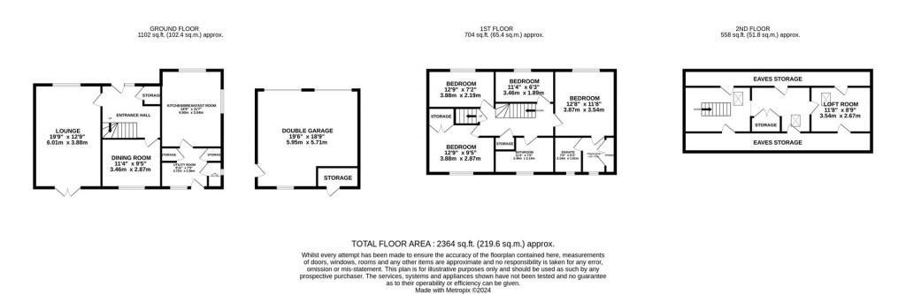 Floorplans For High Street, Gretton