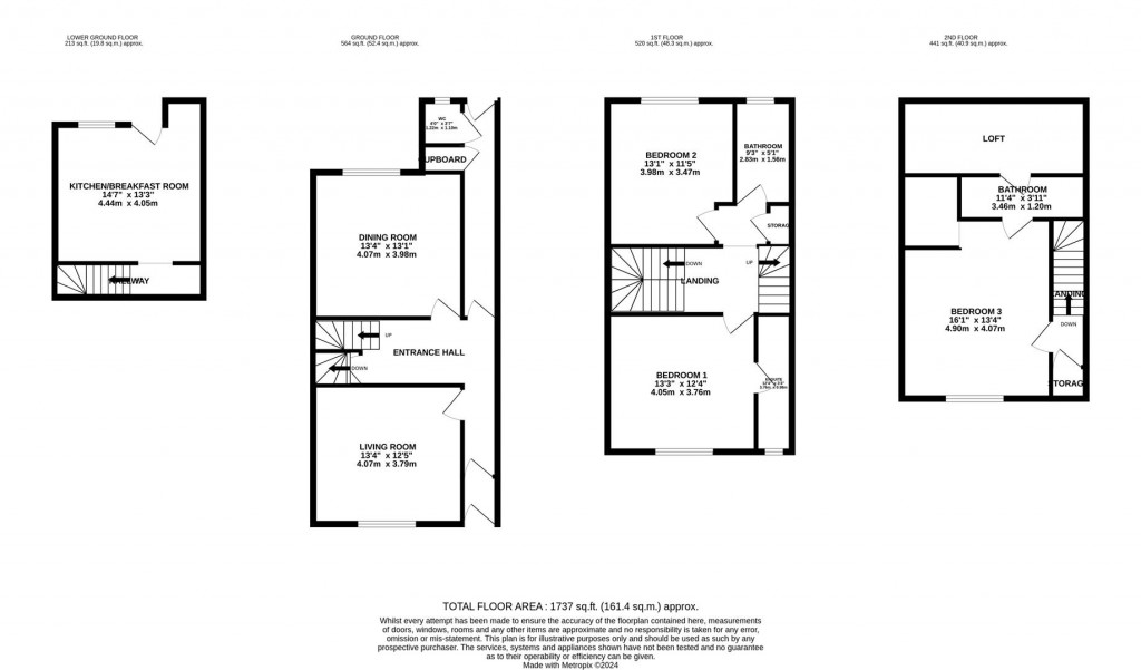 Floorplans For Broadway, Kettering