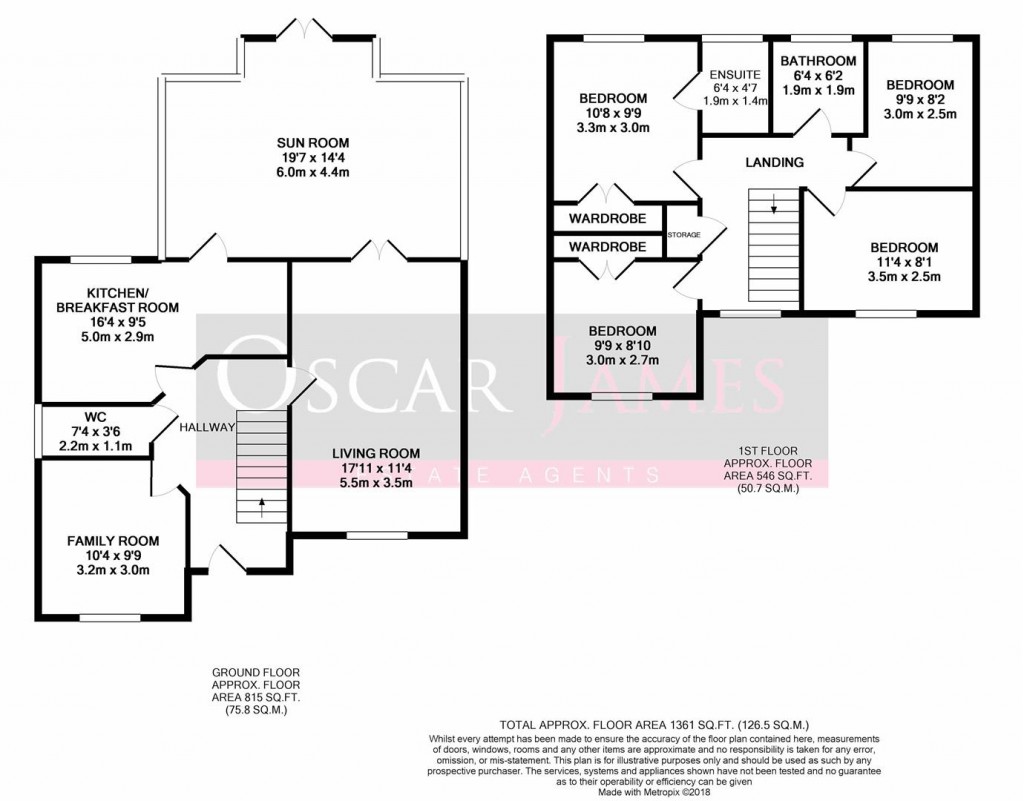 Floorplans For Harvest Close, Burton Latimer