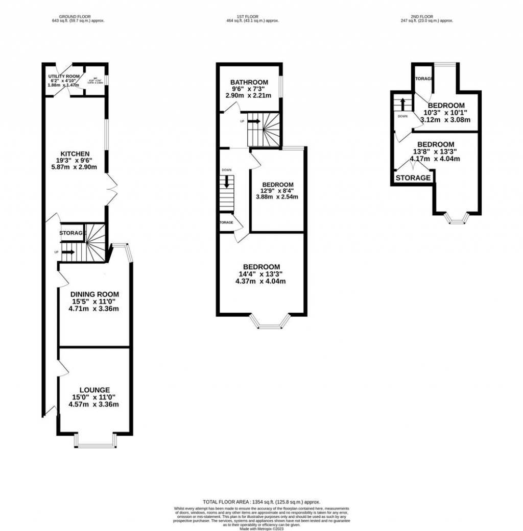 Floorplans For St. Peters Avenue, Kettering