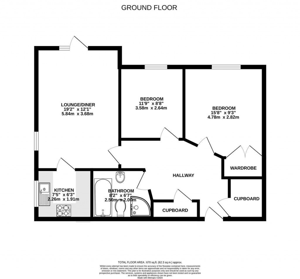 Floorplans For Leicester Road, Market Harborough