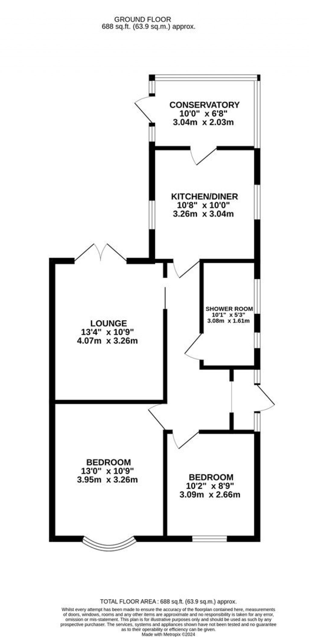 Floorplans For Oxford Street, Finedon