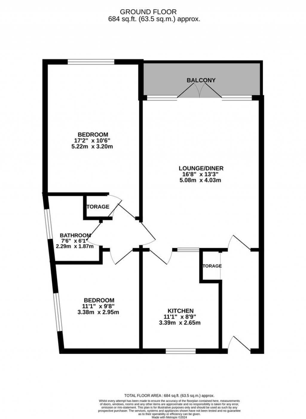 Floorplans For Wellingborough Road, Northampton