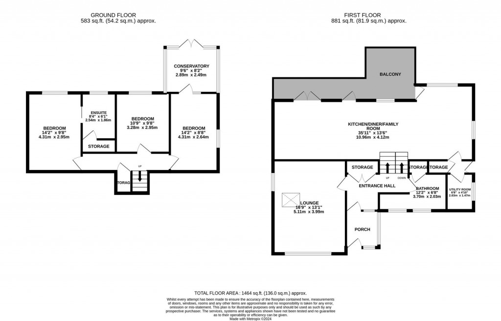 Floorplans For Highcroft, Husbands Bosworth, Lutterworth