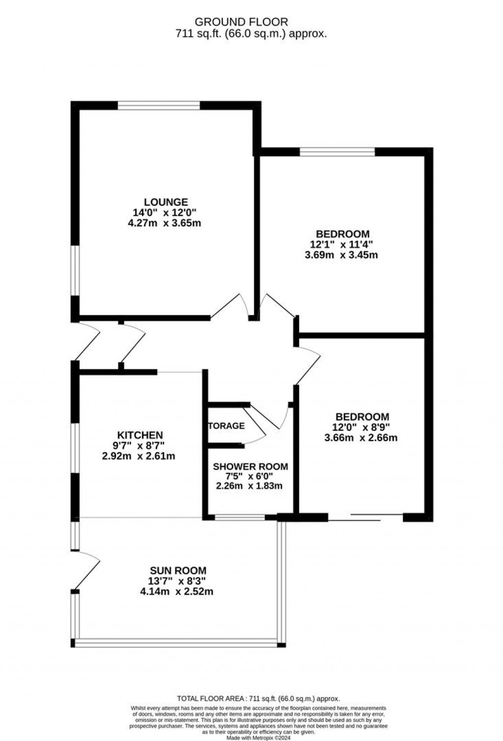 Floorplans For Pennine Way, Kettering