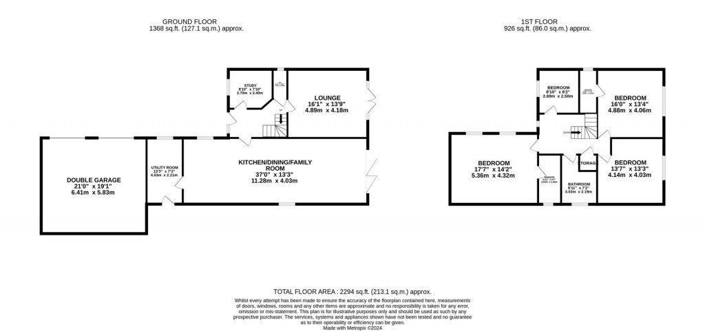 Floorplans For Main Road, Duston, Northampton