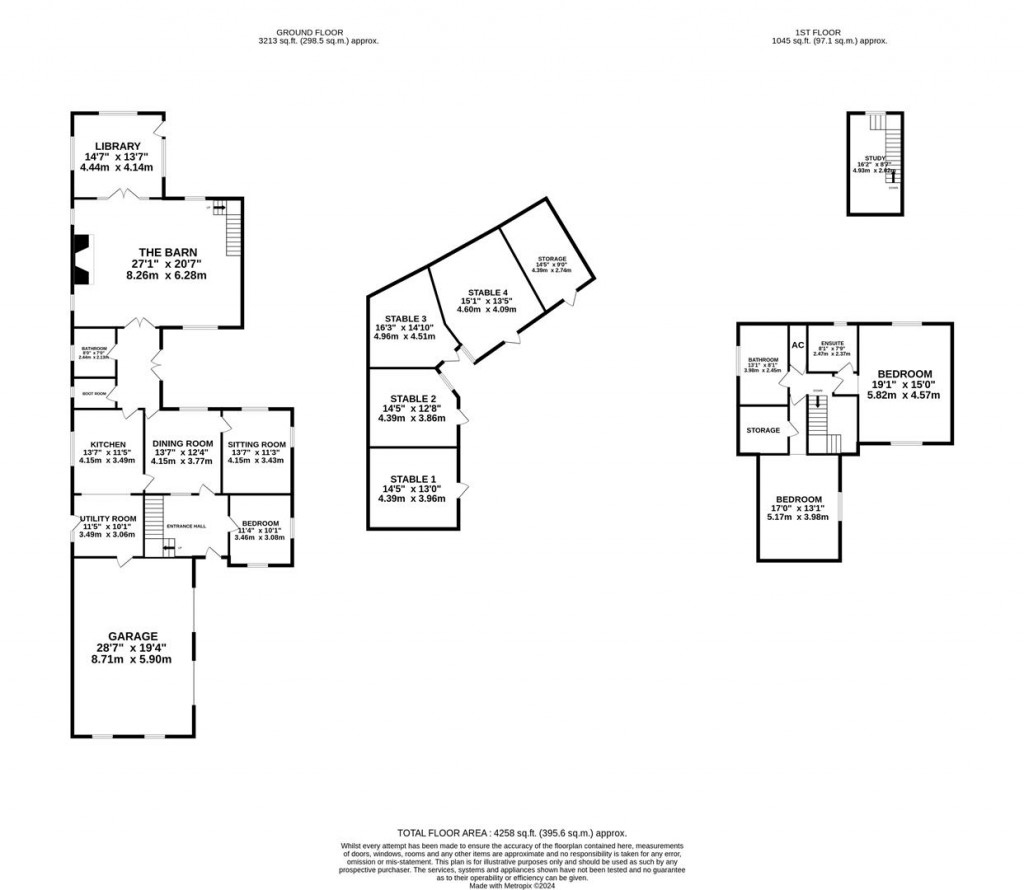 Floorplans For Park Walk, Brigstock, Kettering