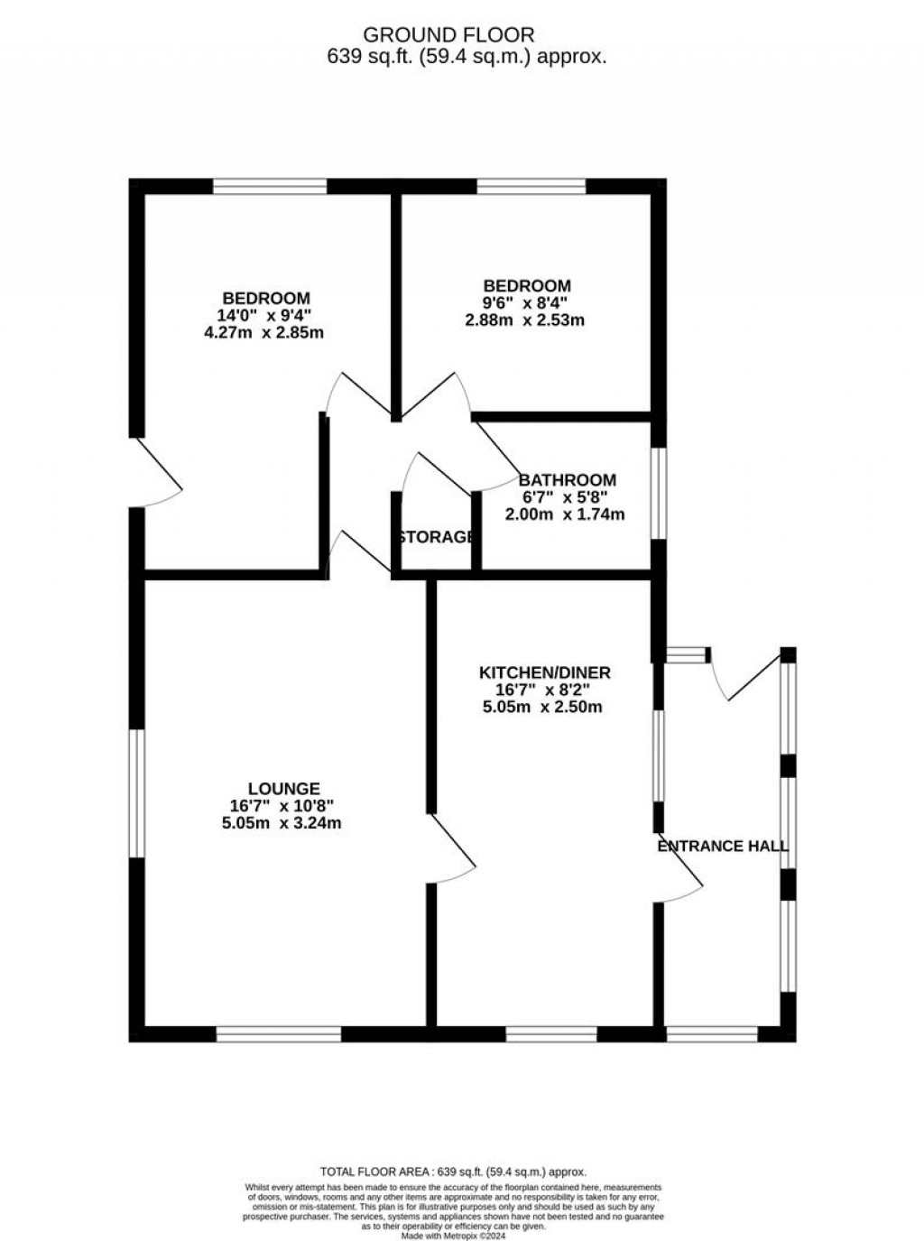 Floorplans For Hillcrest, Blisworth, Northampton