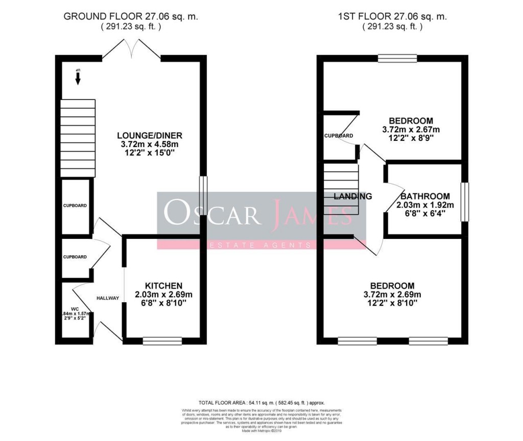 Floorplans For Abbots Close, Kettering