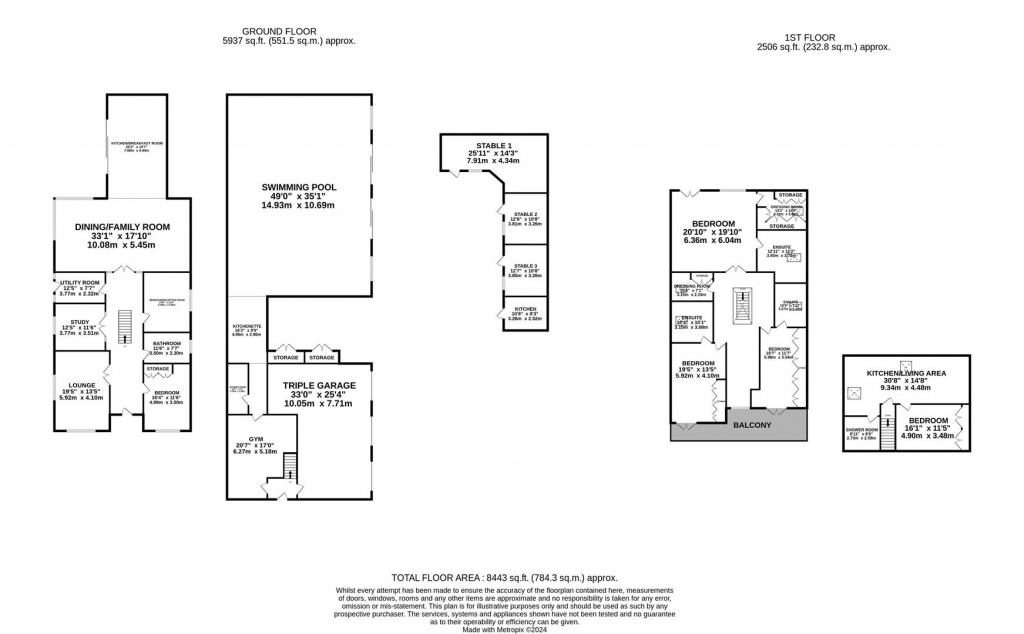 Floorplans For Orlingbury Road, Isham