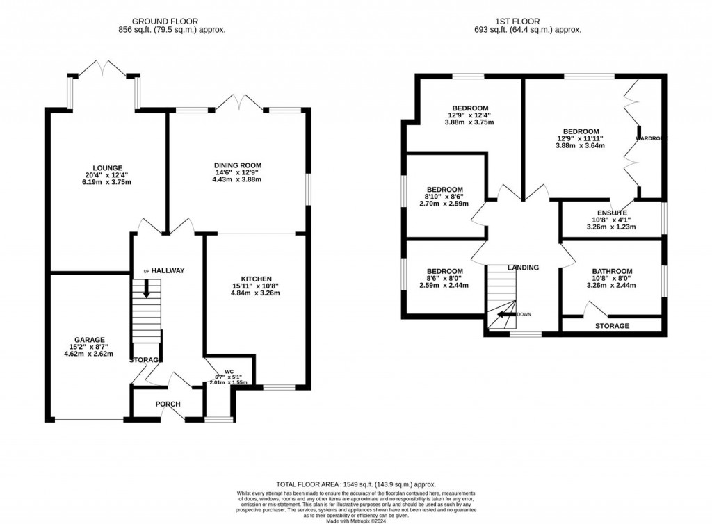 Floorplans For Poplars Farm Road, Barton Seagrave, Kettering