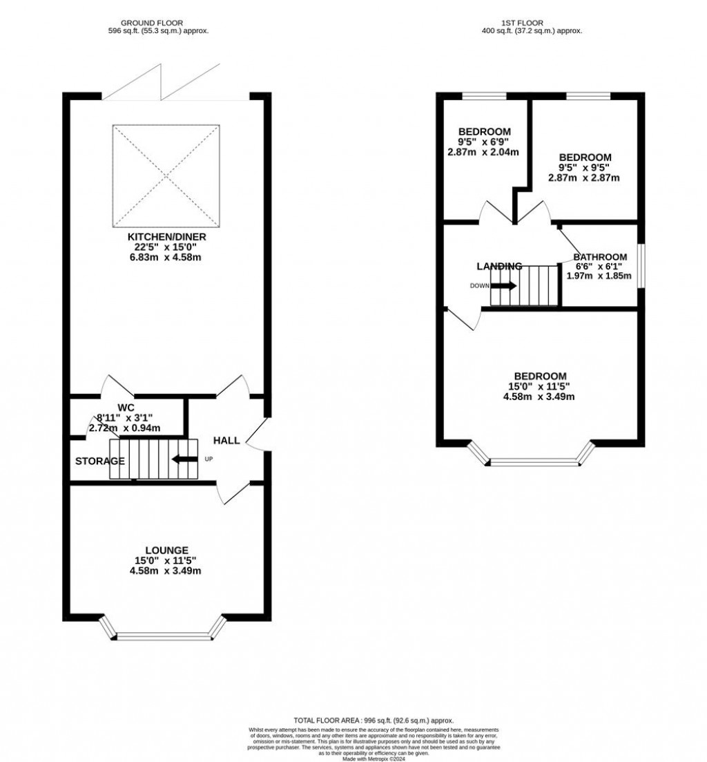 Floorplans For Wallis Road, Kettering