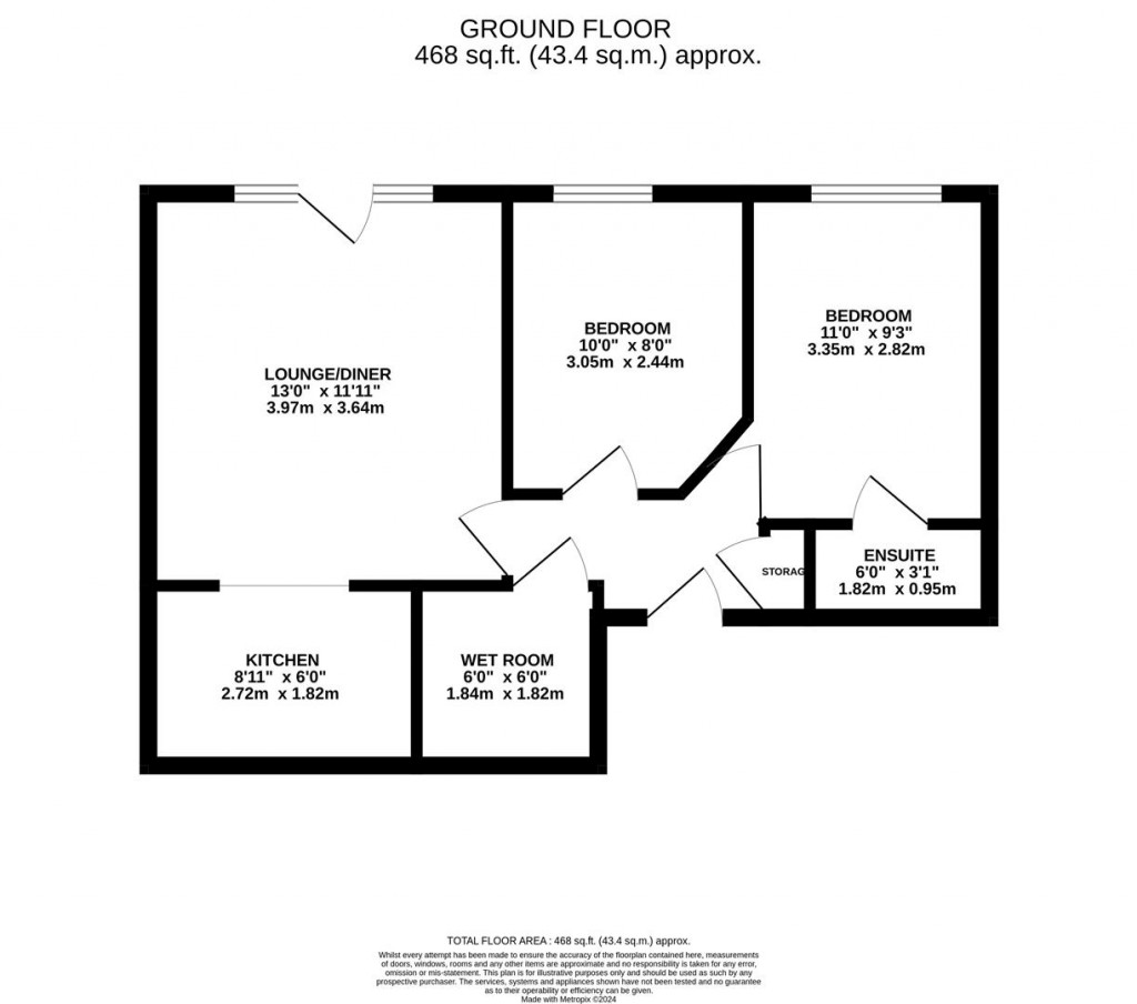 Floorplans For Croyland Road, Wellingborough