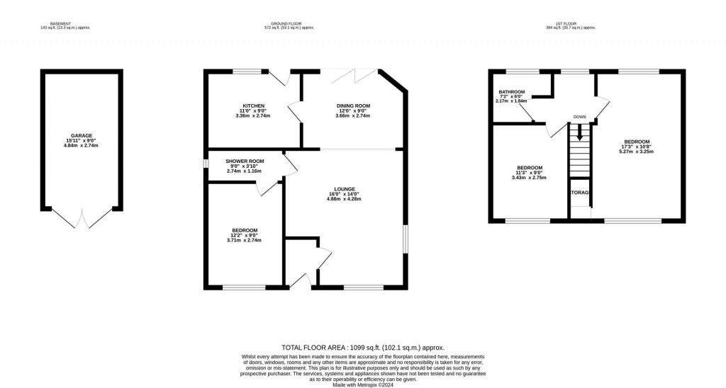 Floorplans For Regent Street, Finedon