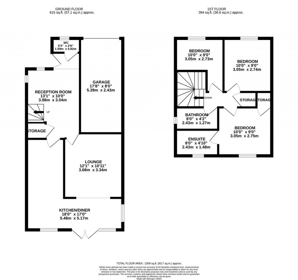 Floorplans For Wilton Road, Kettering